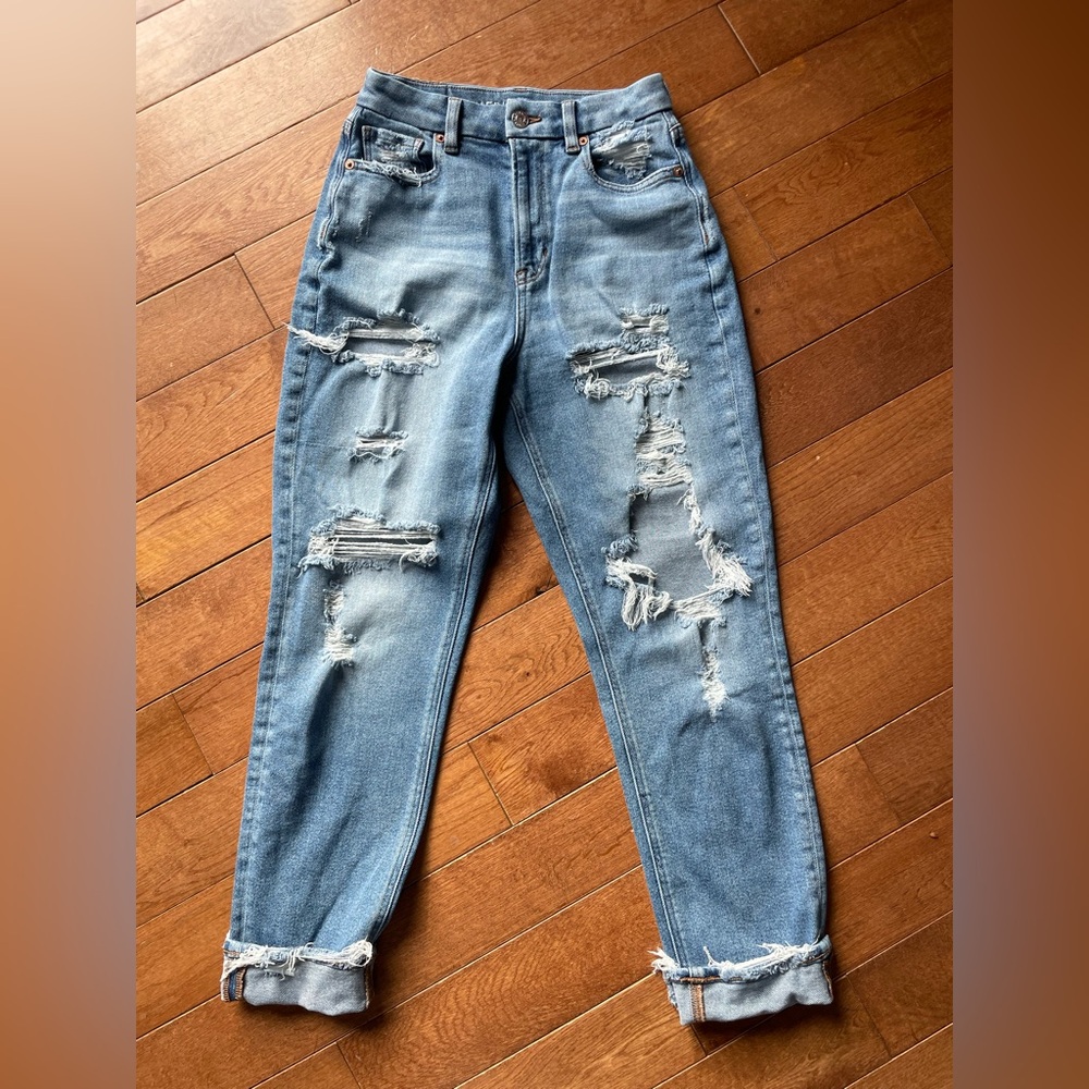 American Eagle curvy mom jeans